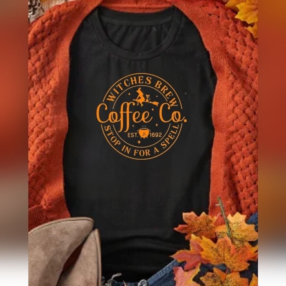 FUN FALL T-shirt WITCHES BREW 🧙‍♀️